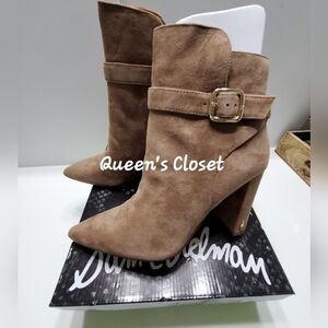 SAM EDELMAN| Suede RITA Booties| BRAND NEW Size 9.5